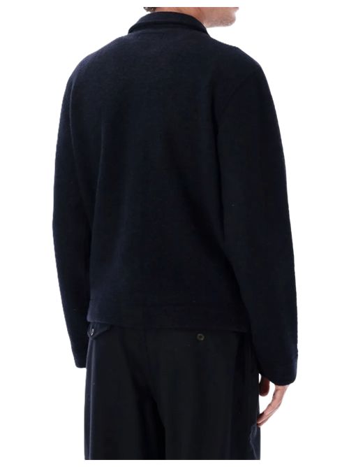 button-up patch-pocket coat Universal Works. | 00021NAVY